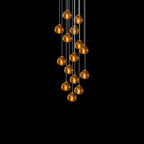 Haldenune Crystal Pendant Light-Moonnatur