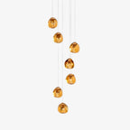 Haldenune Crystal Pendant Light-Moonnatur