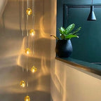 Haldenune Crystal Pendant Light-Moonnatur
