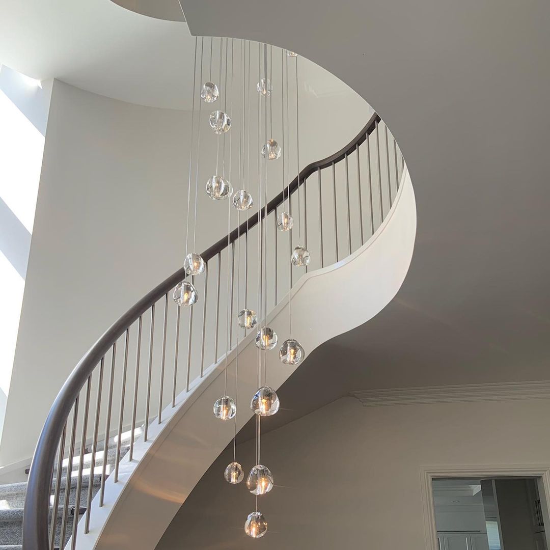 Haldenune Crystal Pendant Light-Moonnatur