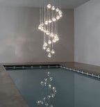 Haldenune Crystal Pendant Light-Moonnatur