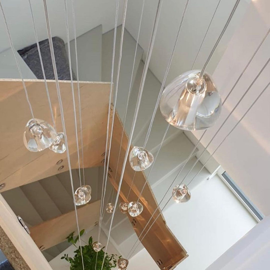Haldenune Crystal Pendant Light-Moonnatur