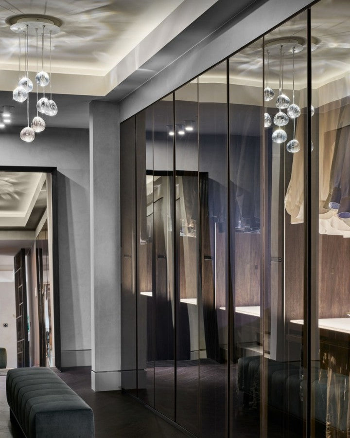 Haldenune Crystal Pendant Light-Moonnatur