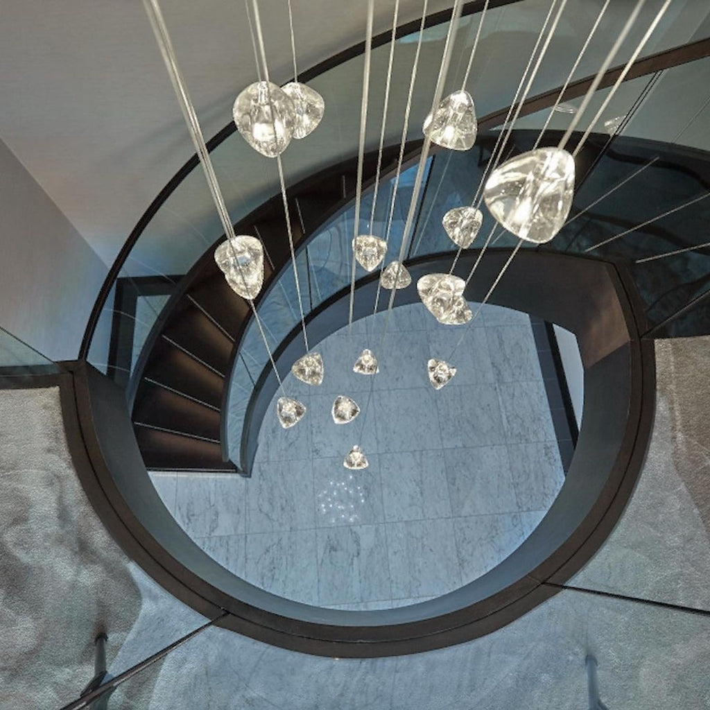 Haldenune Crystal Pendant Light-Moonnatur