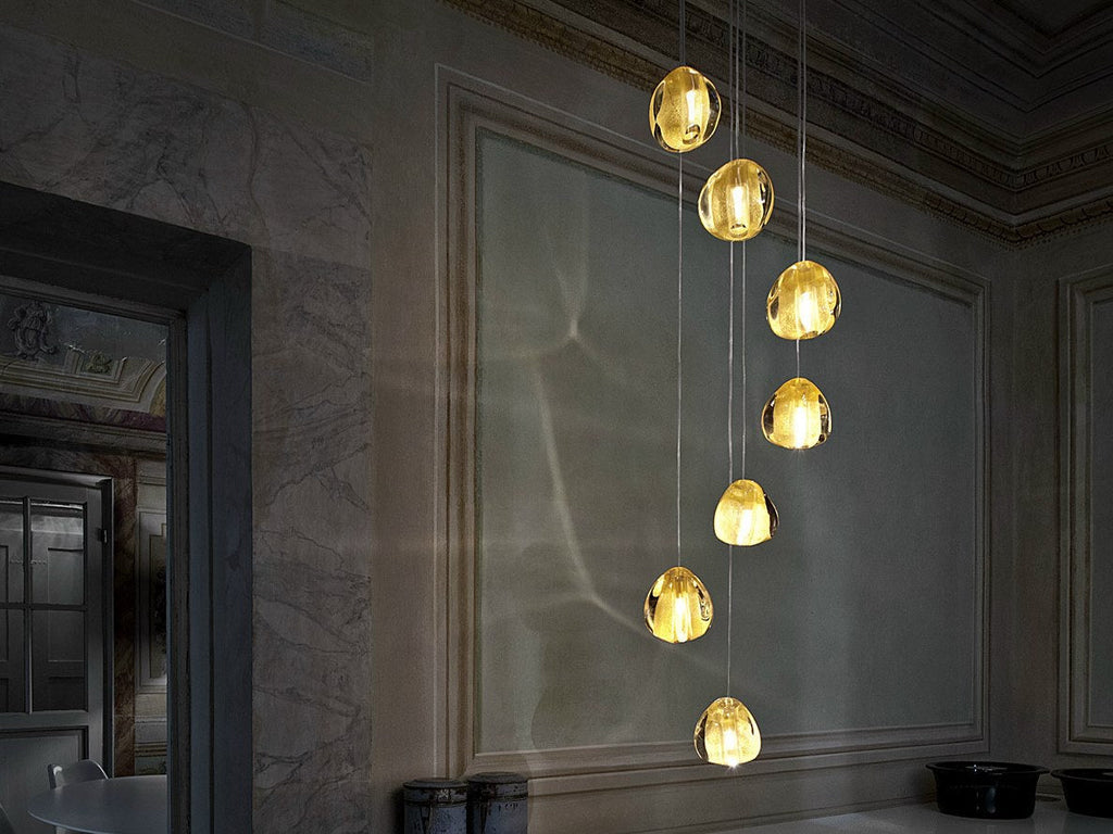 Haldenune Crystal Pendant Light-Moonnatur