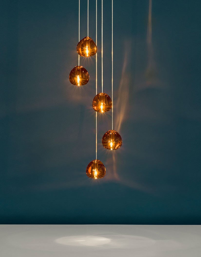 Haldenune Crystal Pendant Light-Moonnatur