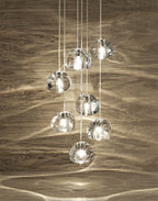 Haldenune Crystal Pendant Light-Moonnatur