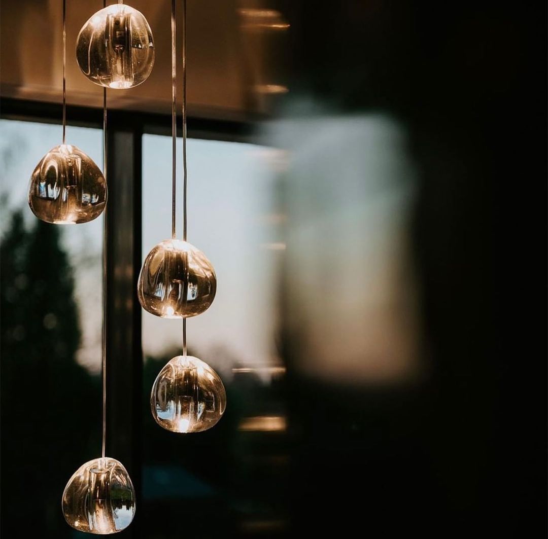 Haldenune Crystal Pendant Light-Moonnatur
