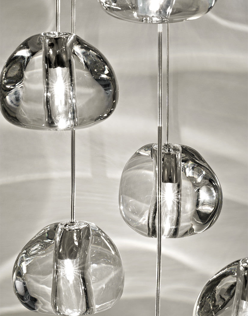 Haldenune Crystal Pendant Light-Moonnatur