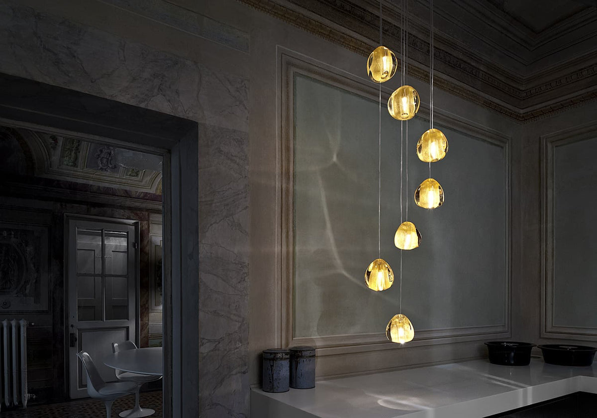 Haldenune Crystal Pendant Light-Moonnatur