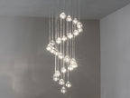 Haldenune Crystal Pendant Light-Moonnatur