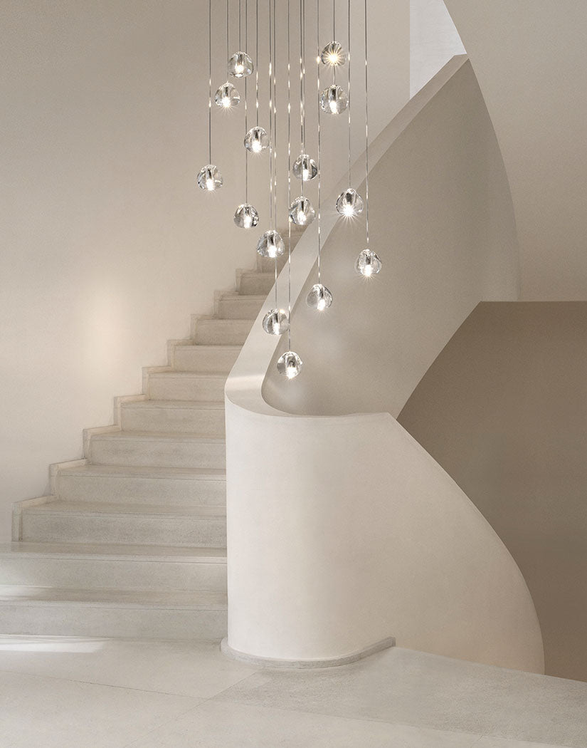 Haldenune Crystal Pendant Light-Moonnatur