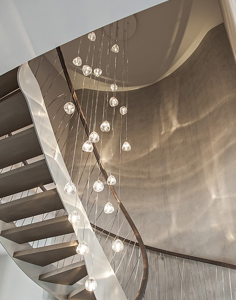Haldenune Crystal Pendant Light-Moonnatur
