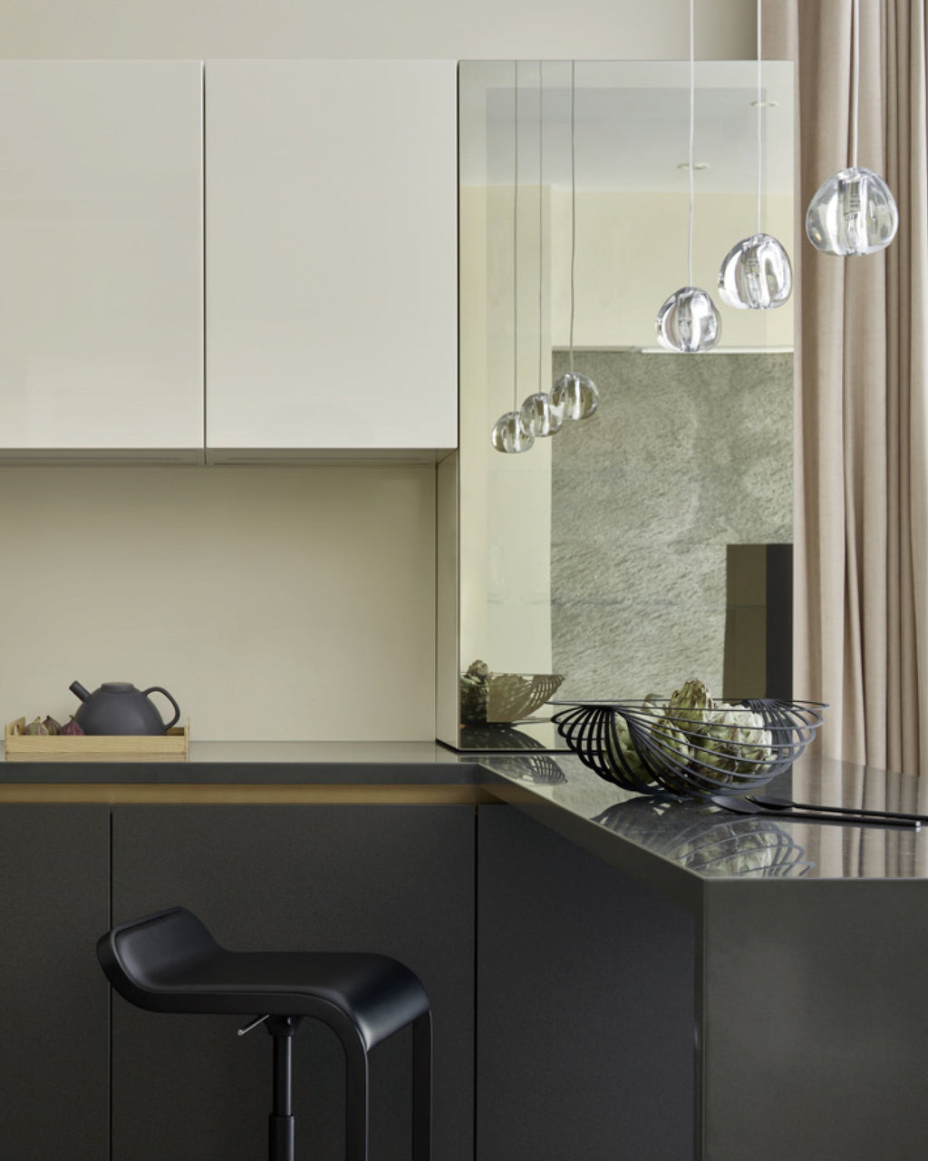 Haldenune Crystal Pendant Light-Moonnatur