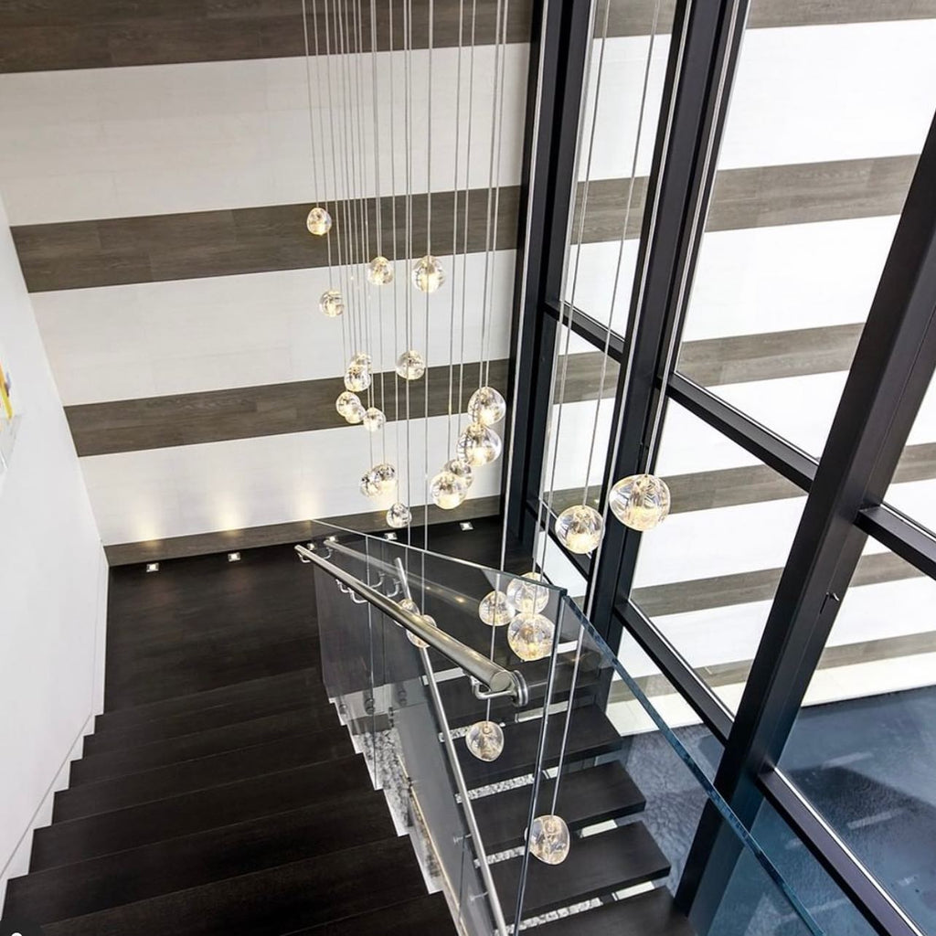 Haldenune Crystal Pendant Light-Moonnatur