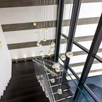 Haldenune Crystal Pendant Light-Moonnatur