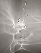 Haldenune Crystal Pendant Light-Moonnatur