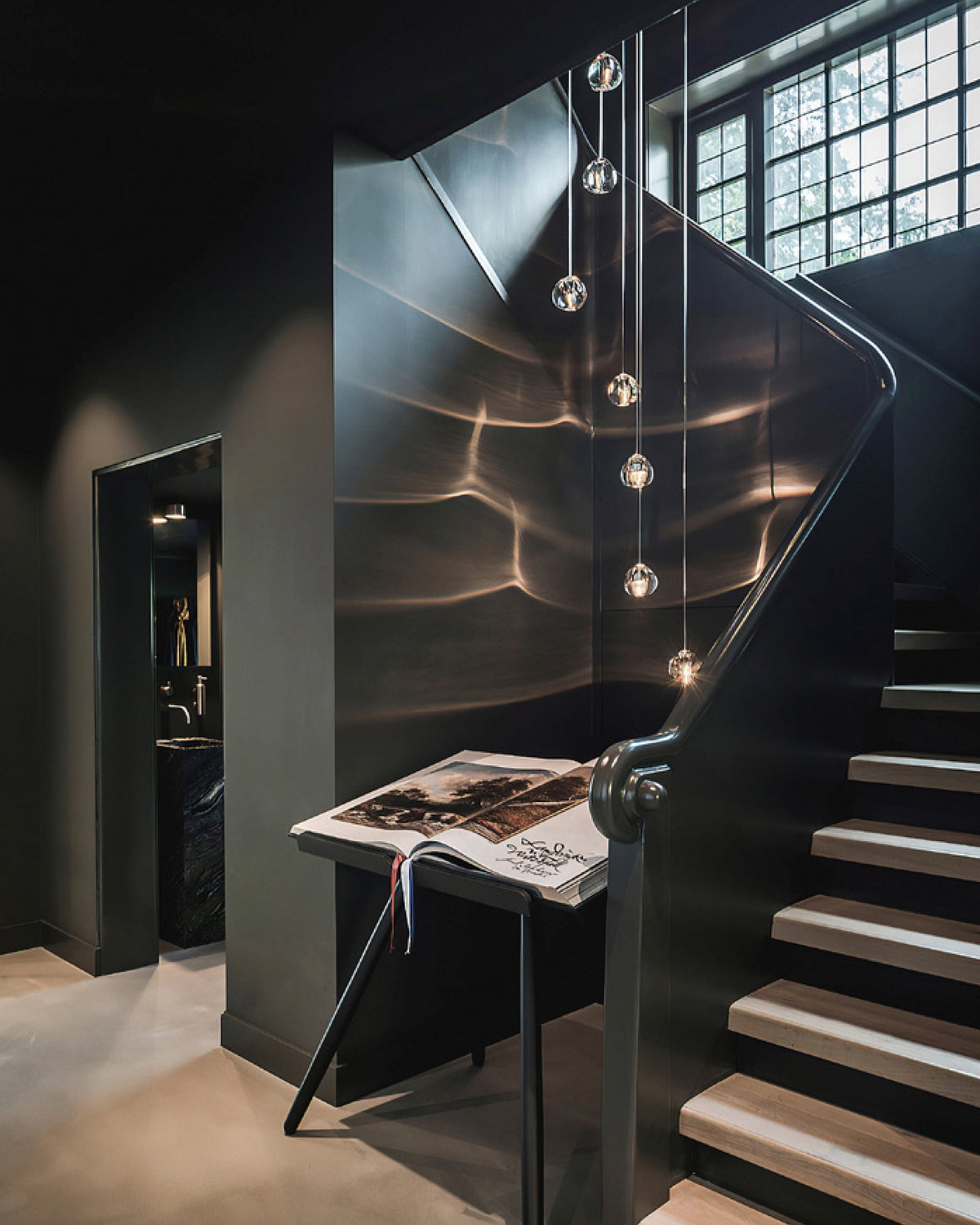 Haldenune Crystal Pendant Light-Moonnatur