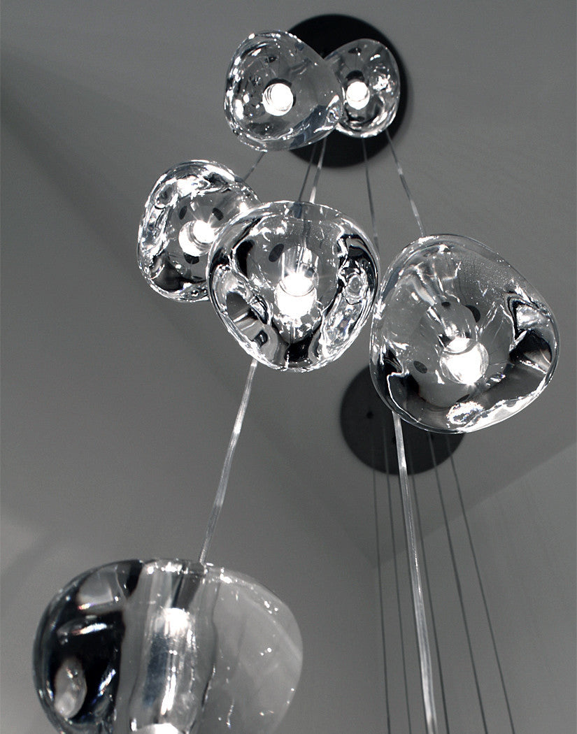 Haldenune Crystal Pendant Light-Moonnatur