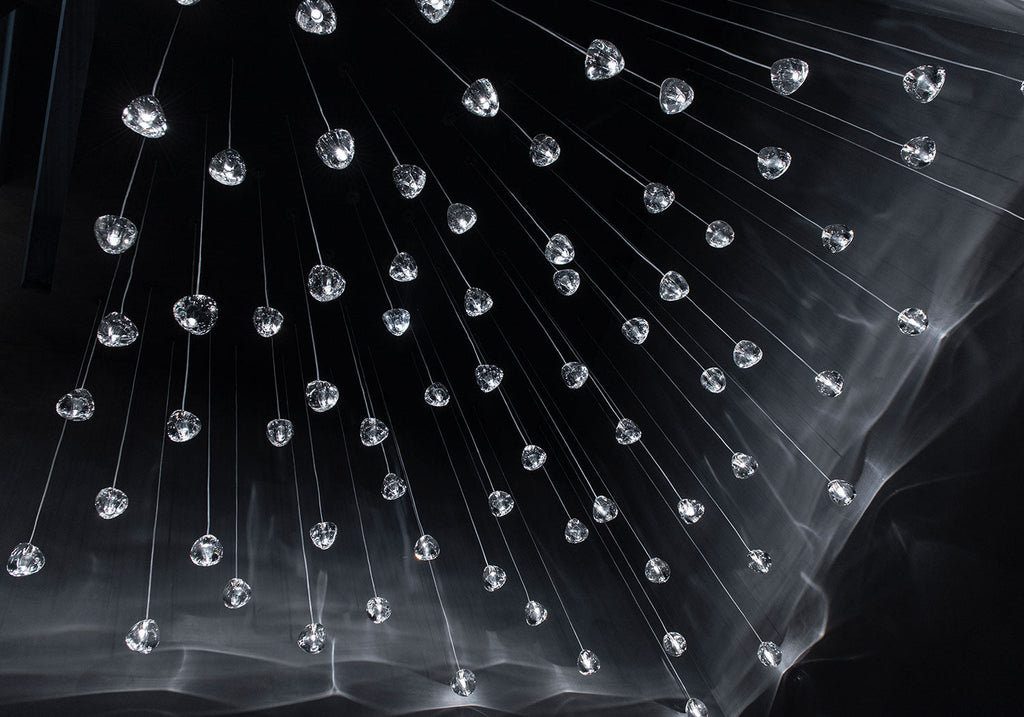 Haldenune Crystal Pendant Light-Moonnatur