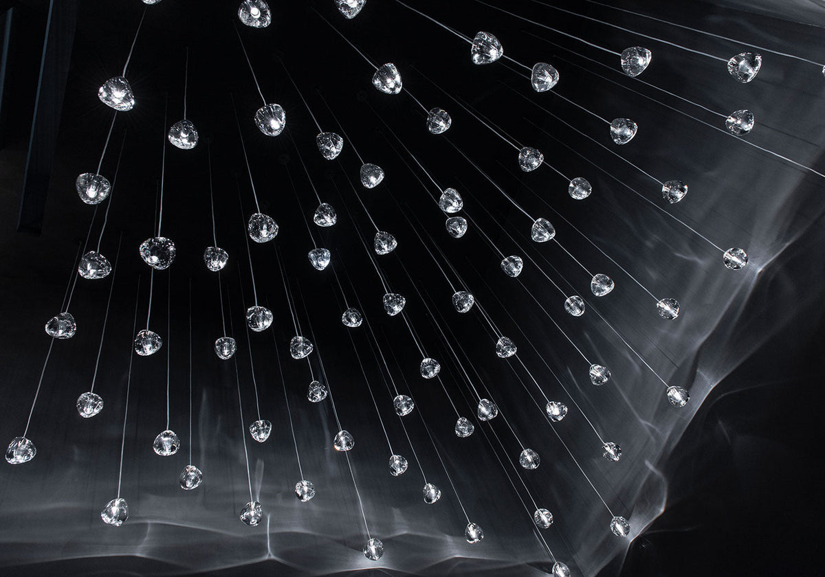 Haldenune Crystal Pendant Light-Moonnatur