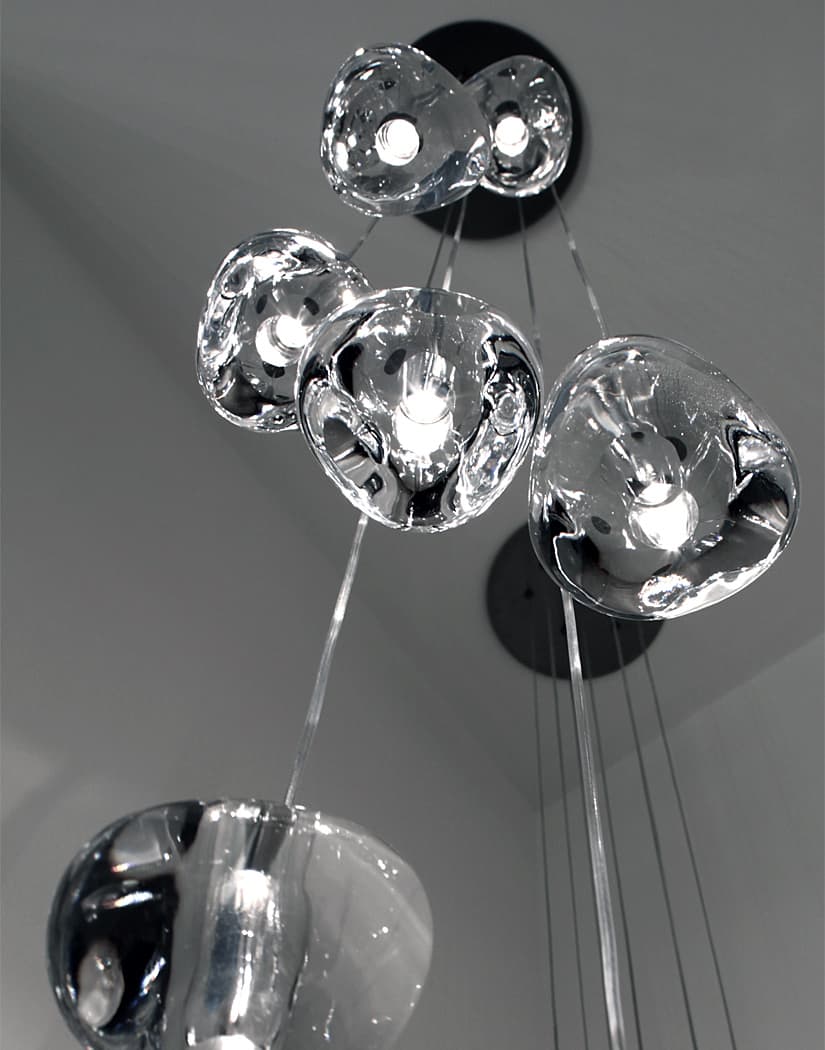 Haldenune Crystal Pendant Light-Moonnatur