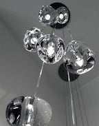 Haldenune Crystal Pendant Light-Moonnatur