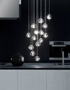 Haldenune Crystal Pendant Light-Moonnatur
