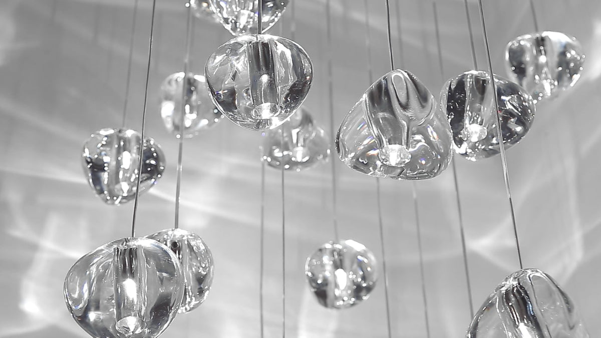 Haldenune Crystal Pendant Light-Moonnatur