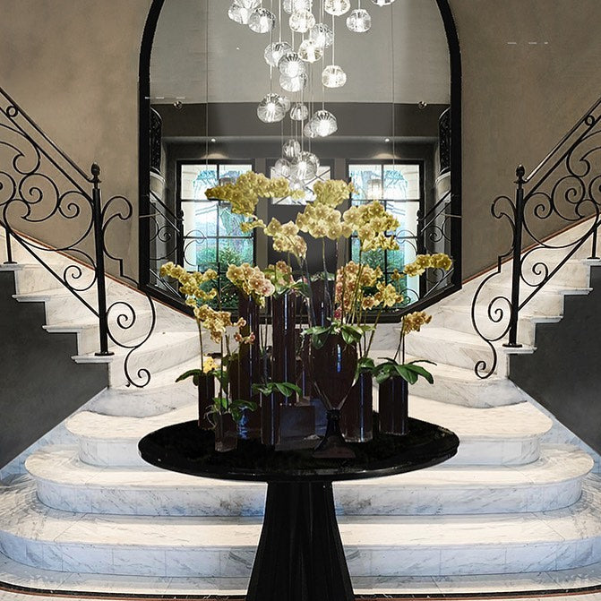 Haldenune Crystal Pendant Light-Moonnatur