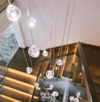 Haldenune Crystal Pendant Light-Moonnatur
