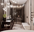 Haldenune Crystal Pendant Light-Moonnatur