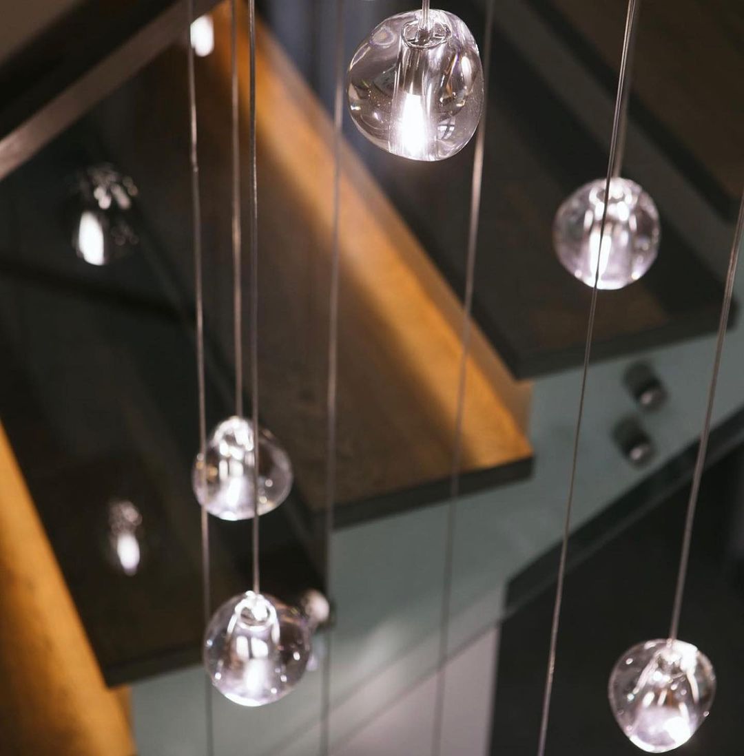 Haldenune Crystal Pendant Light-Moonnatur