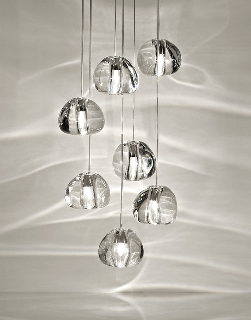 Haldenune Crystal Pendant Light-Moonnatur
