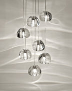 Haldenune Crystal Pendant Light-Moonnatur