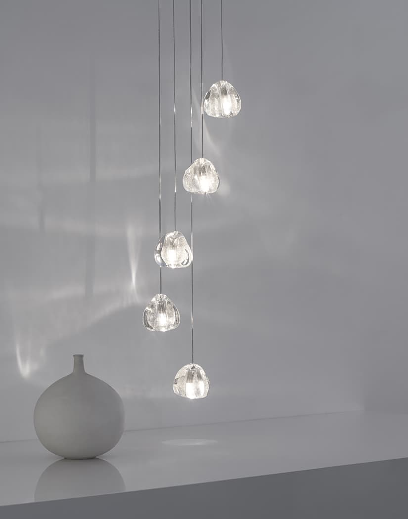 Haldenune Crystal Pendant Light-Moonnatur