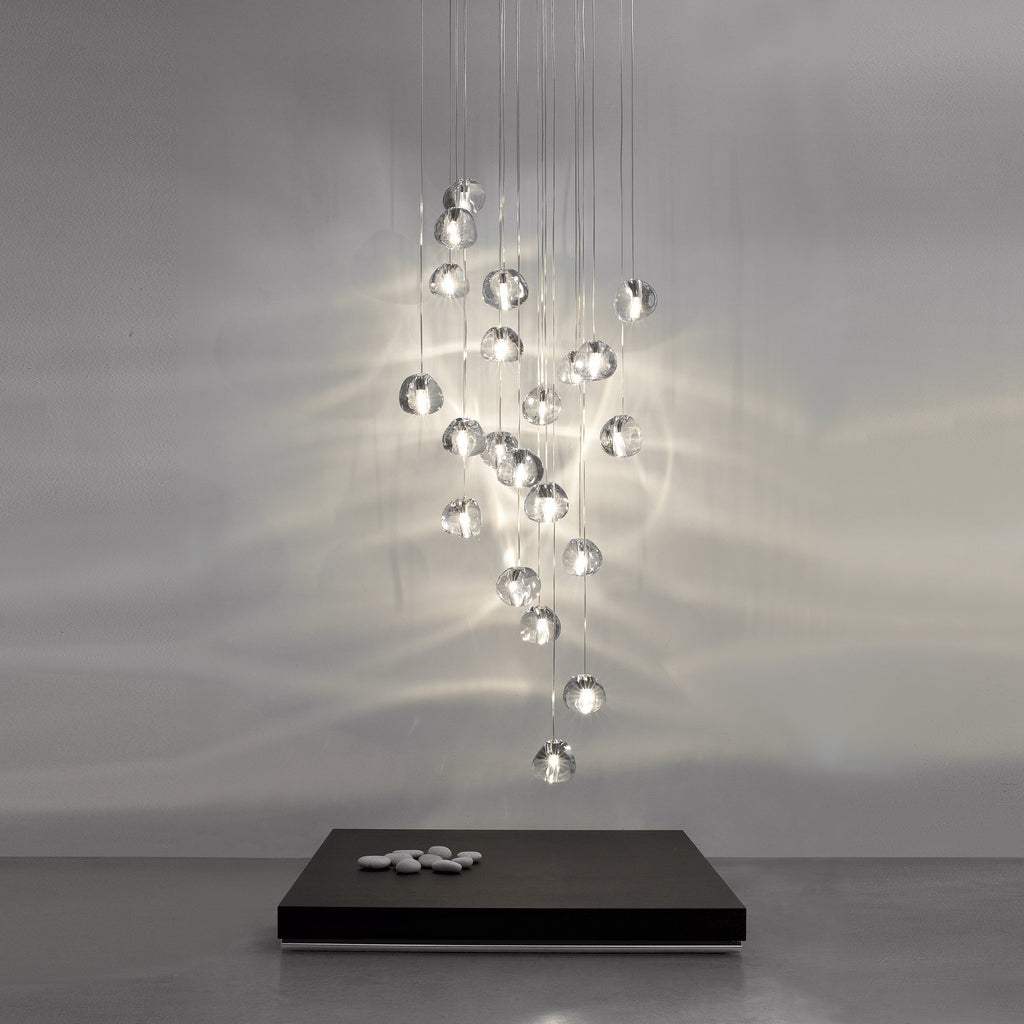 Haldenune Crystal Pendant Light-Moonnatur
