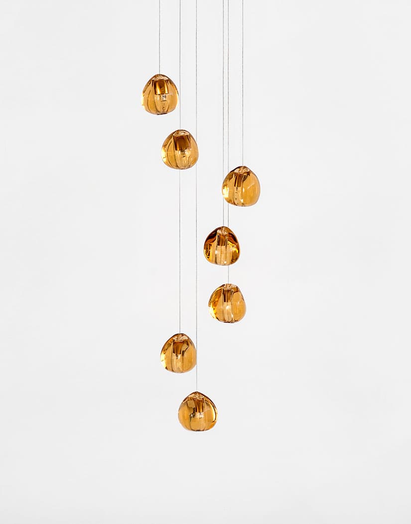 Haldenune Crystal Pendant Light-Moonnatur