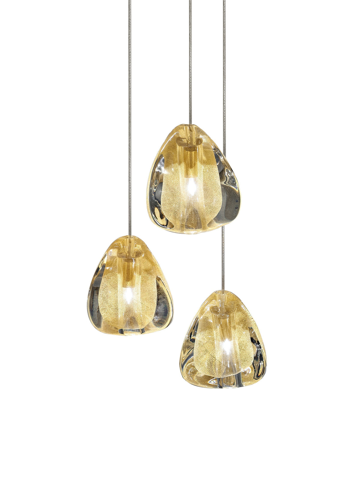 Haldenune Crystal Pendant Light-Moonnatur