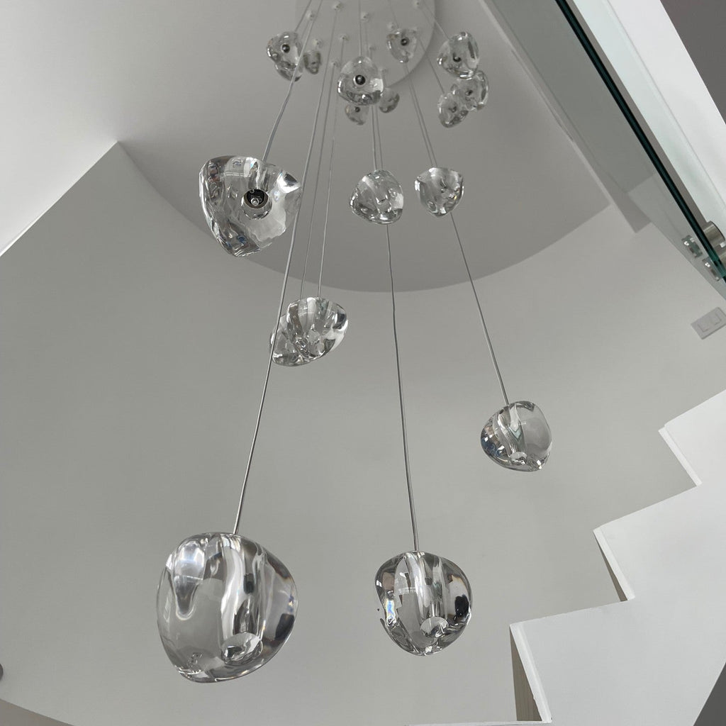 Haldenune Crystal Pendant Light-Moonnatur