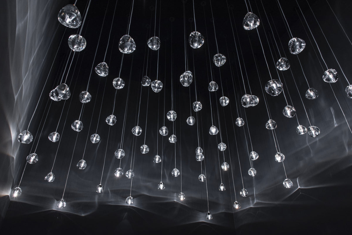 Haldenune Crystal Pendant Light-Moonnatur