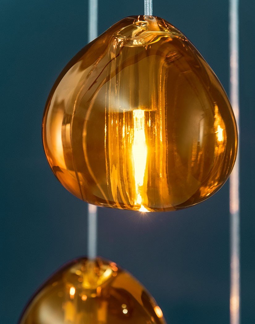 Haldenune Crystal Pendant Light-Moonnatur
