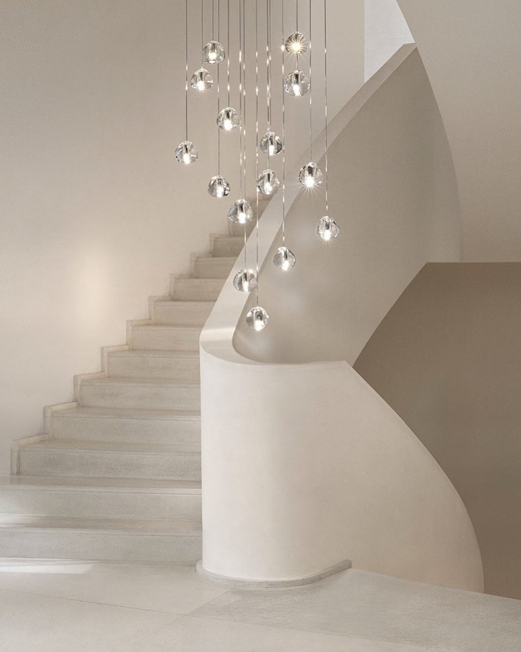 Haldenune Crystal Pendant Light-Moonnatur