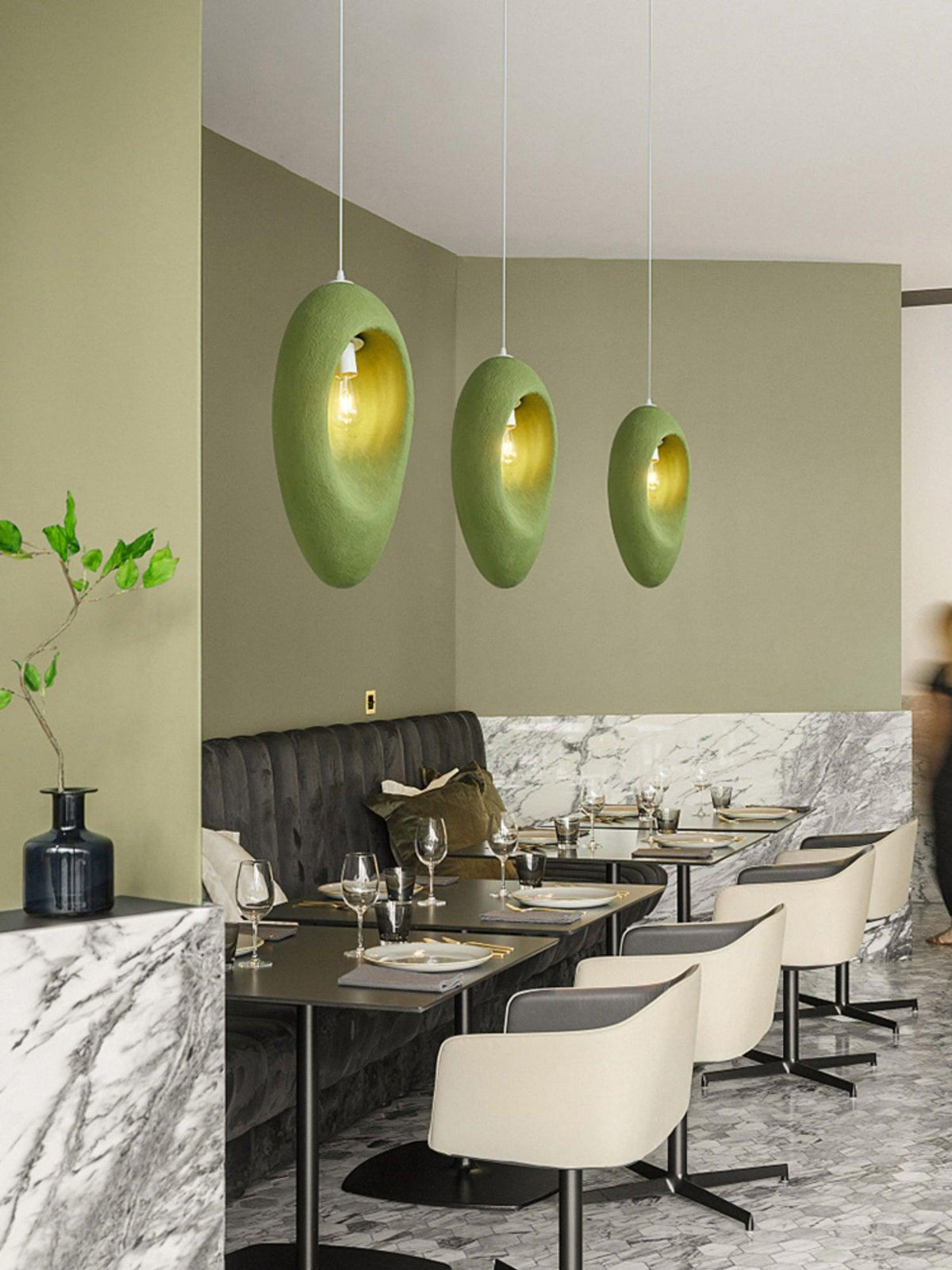 Willora Polystyrene Pendant Light-Moonnatur