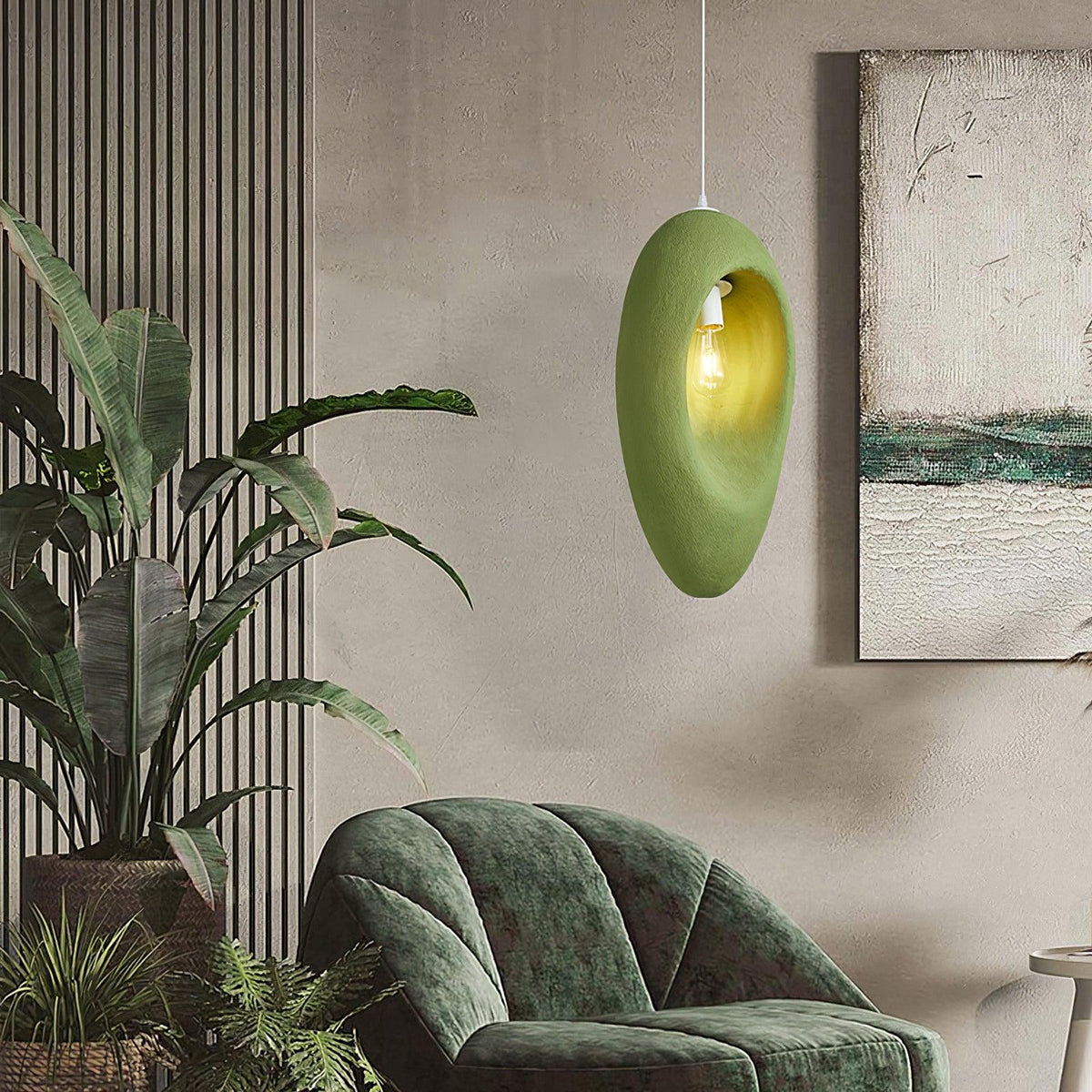 Willora Polystyrene Pendant Light-Moonnatur