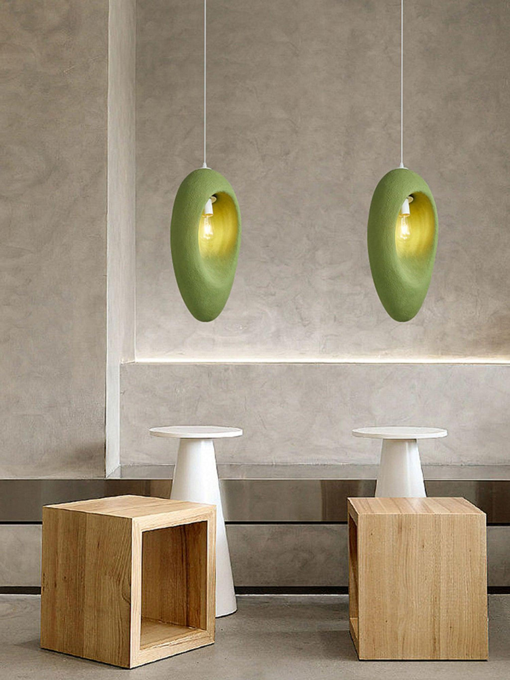 Willora Polystyrene Pendant Light-Moonnatur