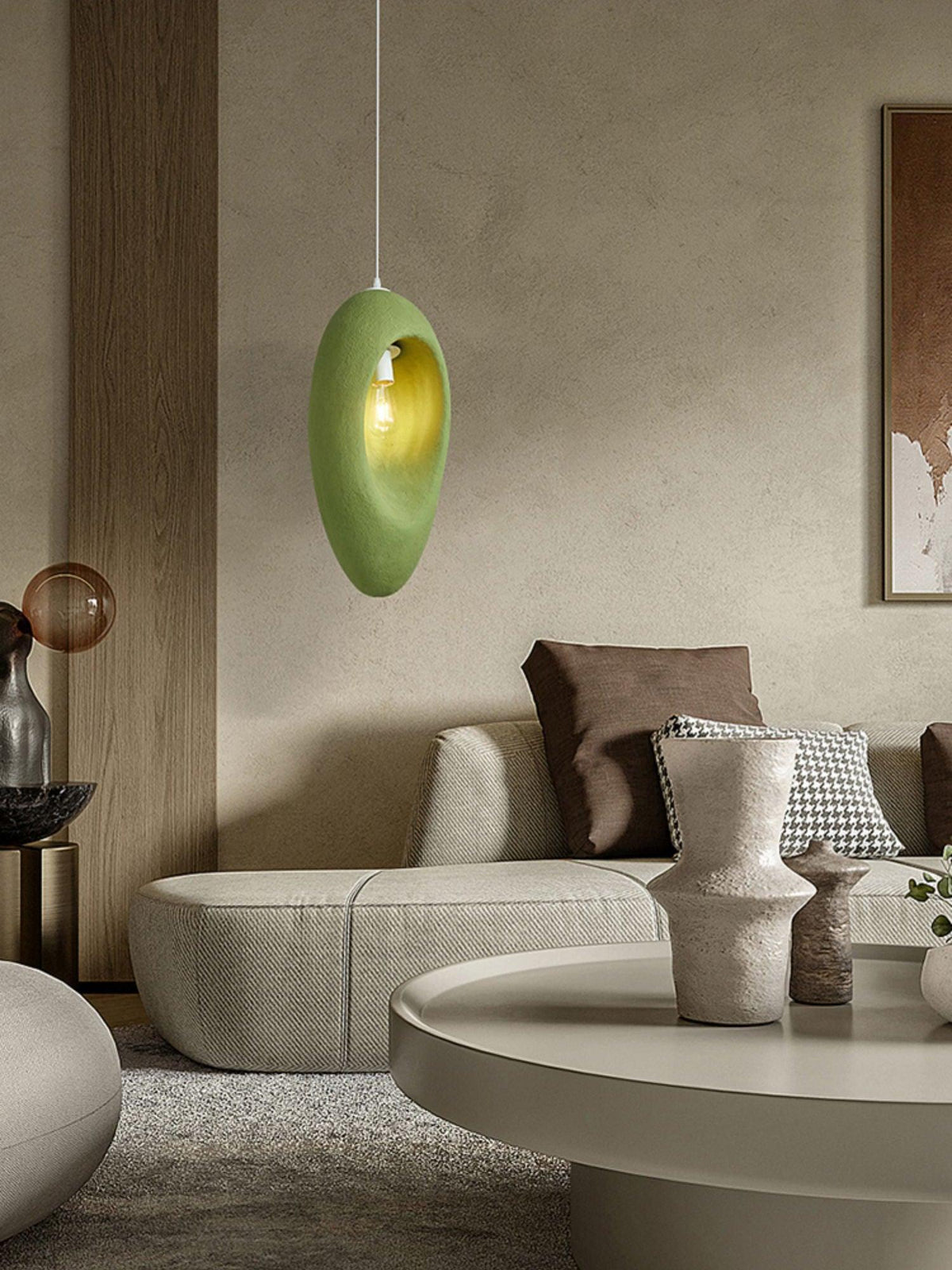 Willora Polystyrene Pendant Light-Moonnatur