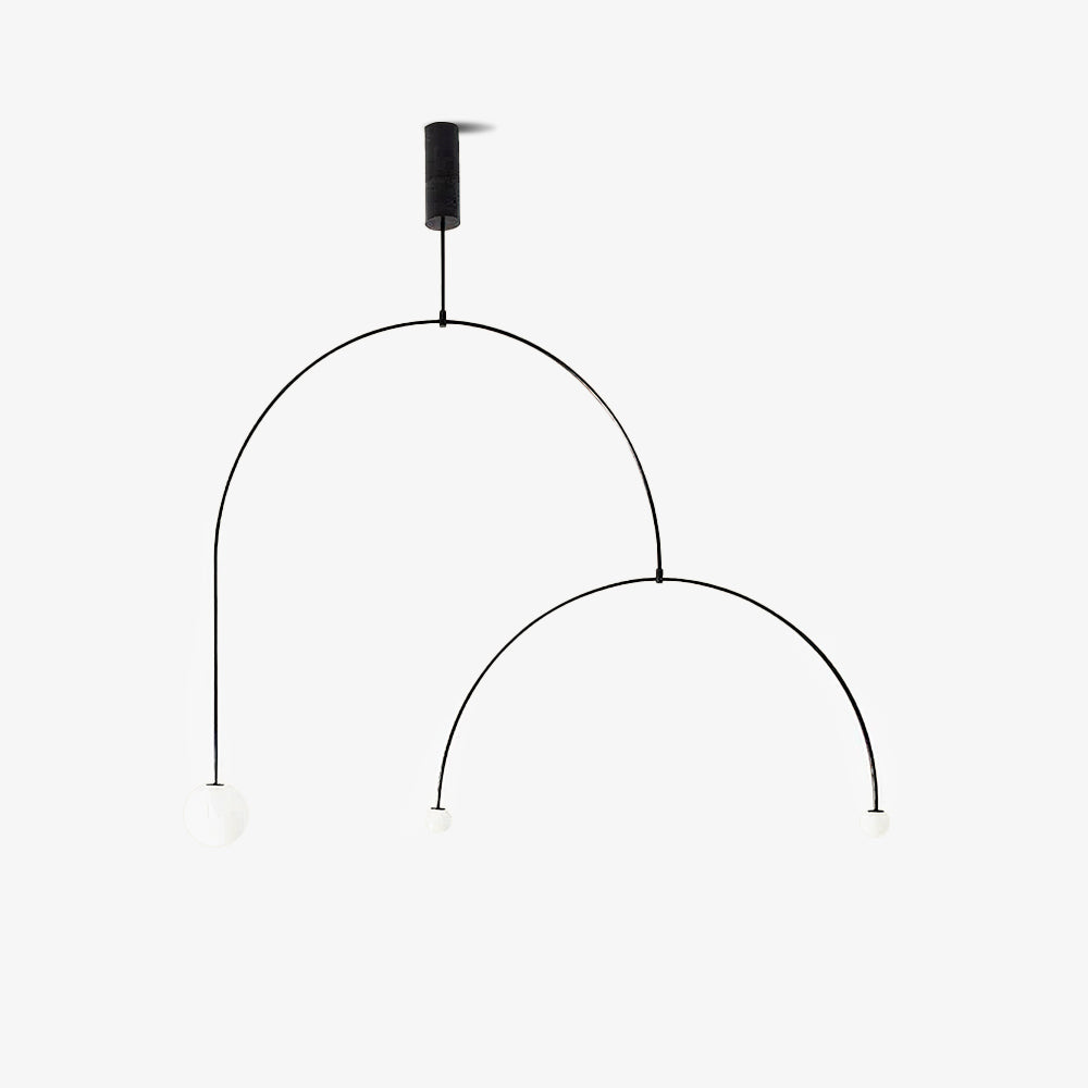 Brackwyn Glass Chandelier-Moonnatur