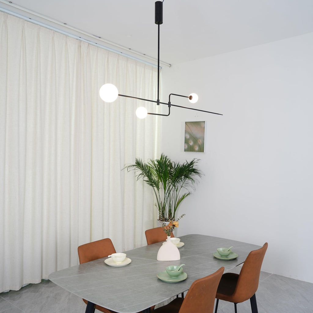 Brackwyn Glass Chandelier-Moonnatur