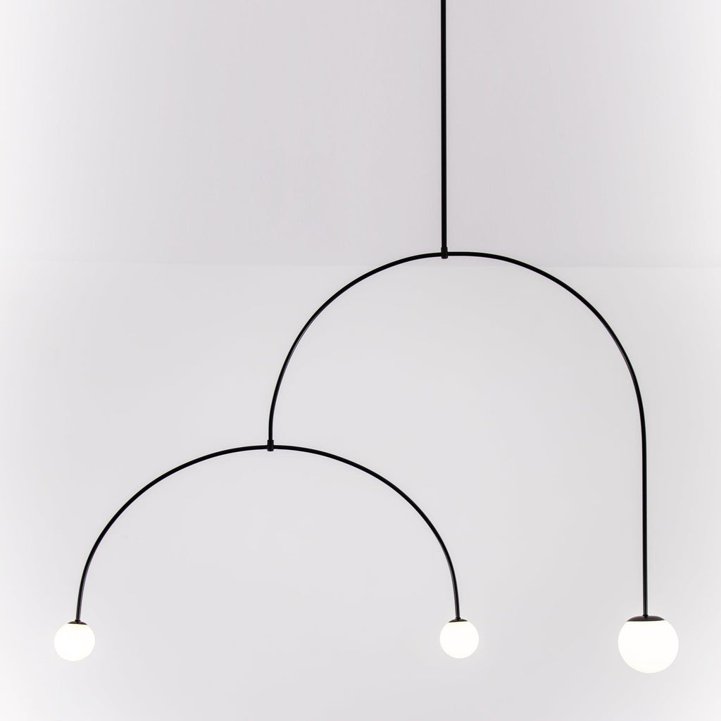 Brackwyn Glass Chandelier-Moonnatur